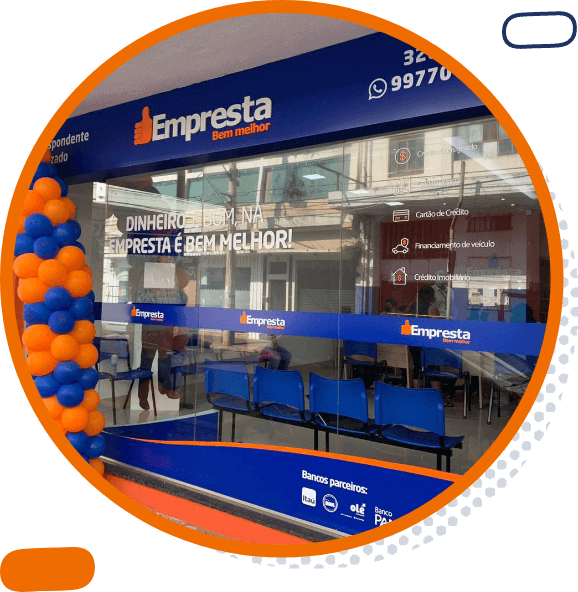 Seja um franqueado Empresta